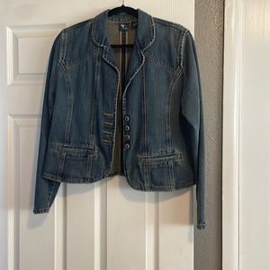 Denim blazer